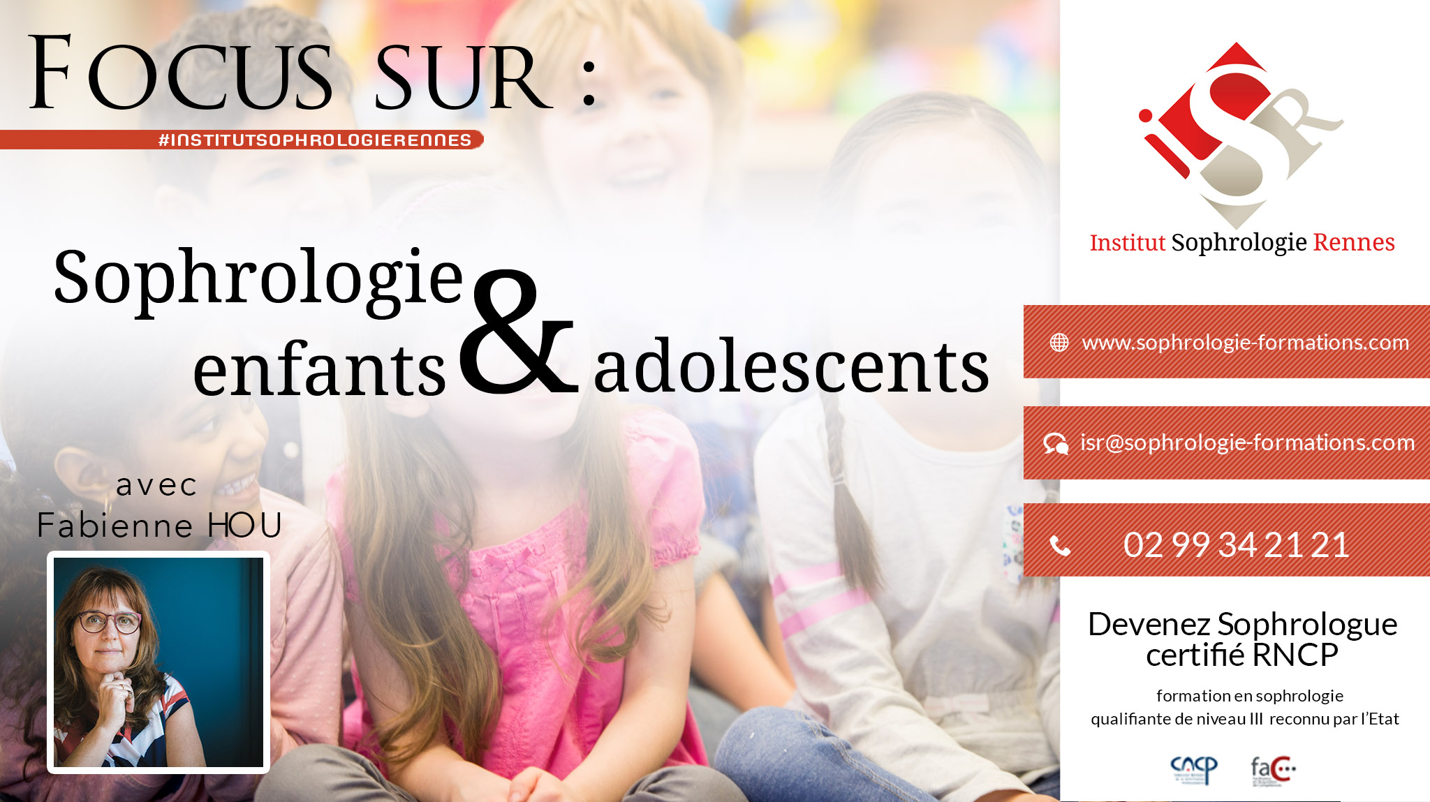 Focus sur Sophrologie Enfants & Adolescents - ISR