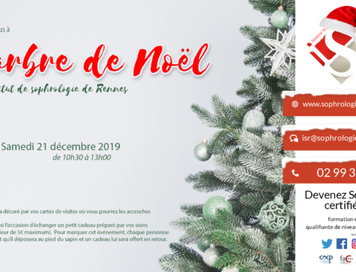 L’arbre de Noël à l’Institut de Sophrologie de Rennes