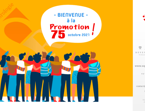 Bienvenue à la Promotion 75