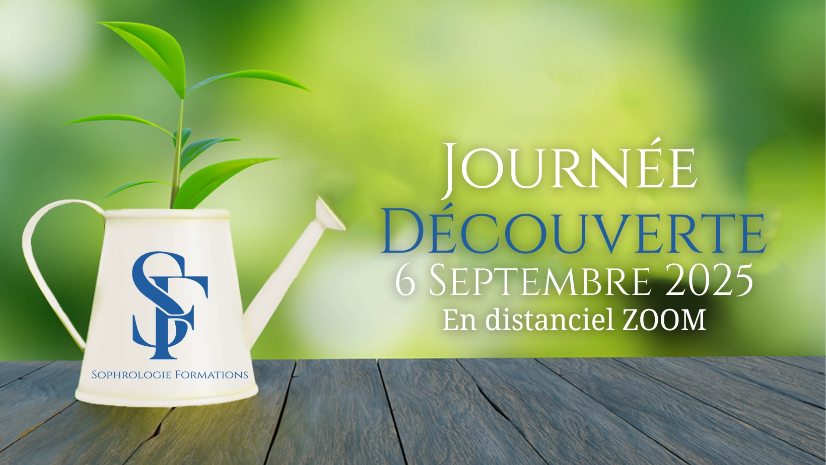 Journée découverte 6 septembre 2025 ZOOM - Sophrologie Formations