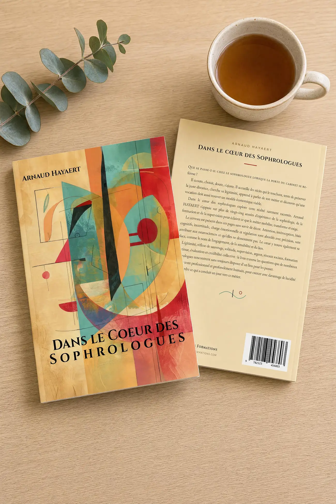 Le livre broché Dans le cœur des Sophrologues, recto et verso